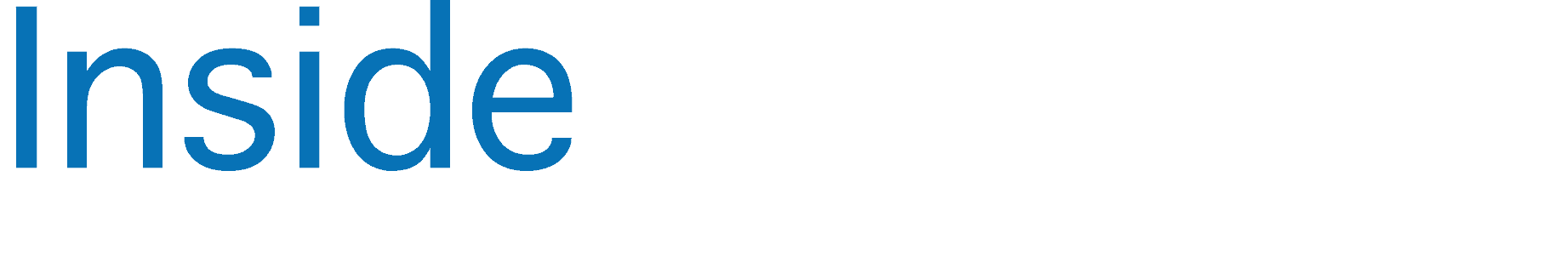 alt="Inside insurance logo, blue color for 'Inside' and white color for 'Insurance'."
