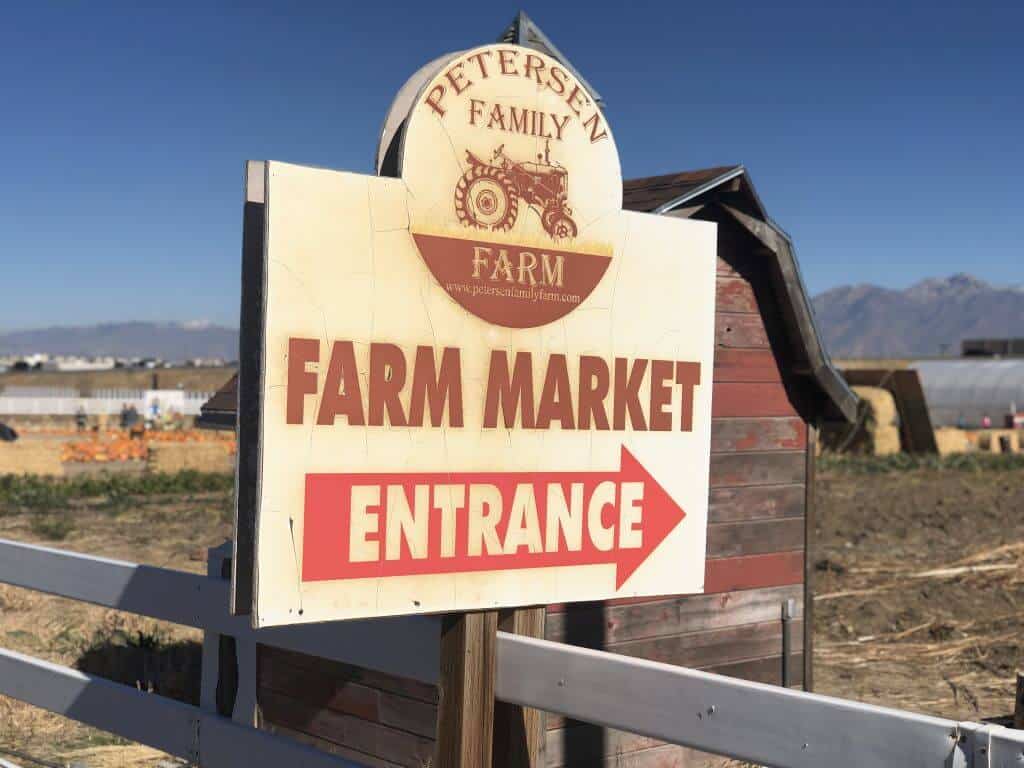 Petersen Family Farm Pumpkin Patch near South Jordan Utah