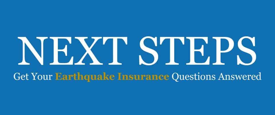Utah Earthquake Insurance Next Steps