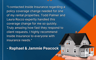 Inside Insurance Review from Raphael & Jammie Peacock