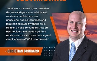 Google Review of Inside Insurance by Christian Bringard