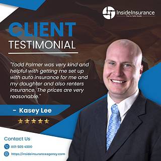 Google Review of Inside Insurance by Kasey Lee