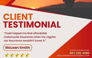 Google Review of Inside Insurance from McLean Smith